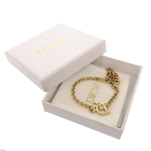 CHRISTIAN DIOR Gold Bracelet 1587 - Picture 3 of 4